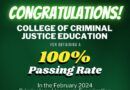 Congratulations to February 2024 Criminology Licensure Examination Passers!