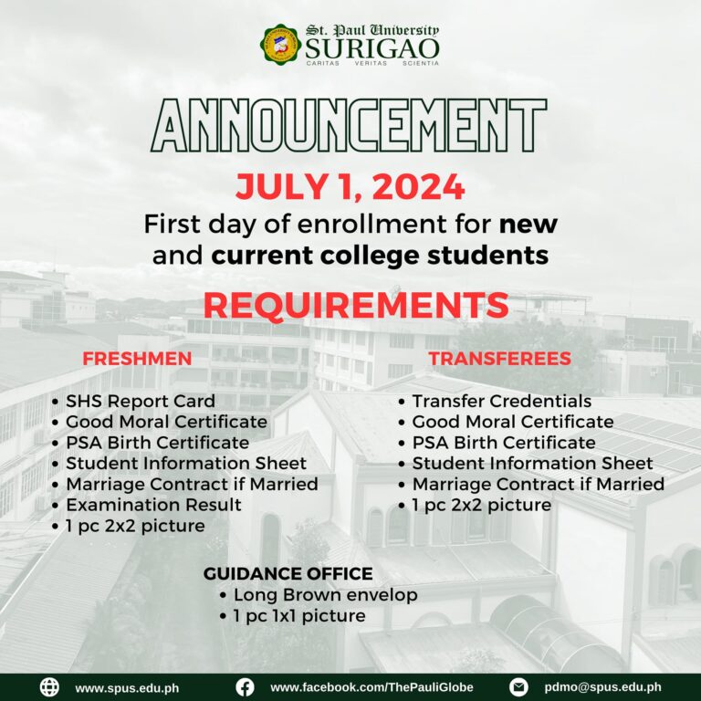 Enrollment for New and Current College Students