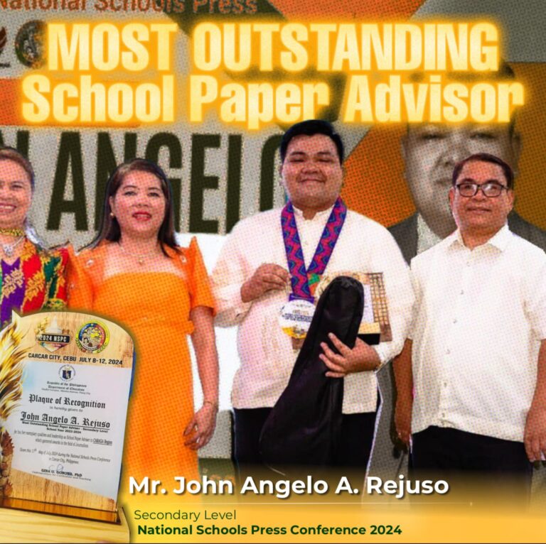 Most Outstanding School Paper Adviser