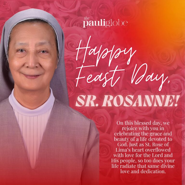 Feast Day of our Beloved University President, Sr. Marie Rosanne Mallillin, SPC