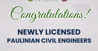 Newly Licensed Paulinian Civil Engineers