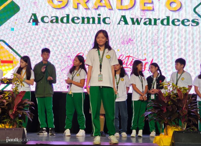 Paulinian Academic Awardees from the Basic Education Department