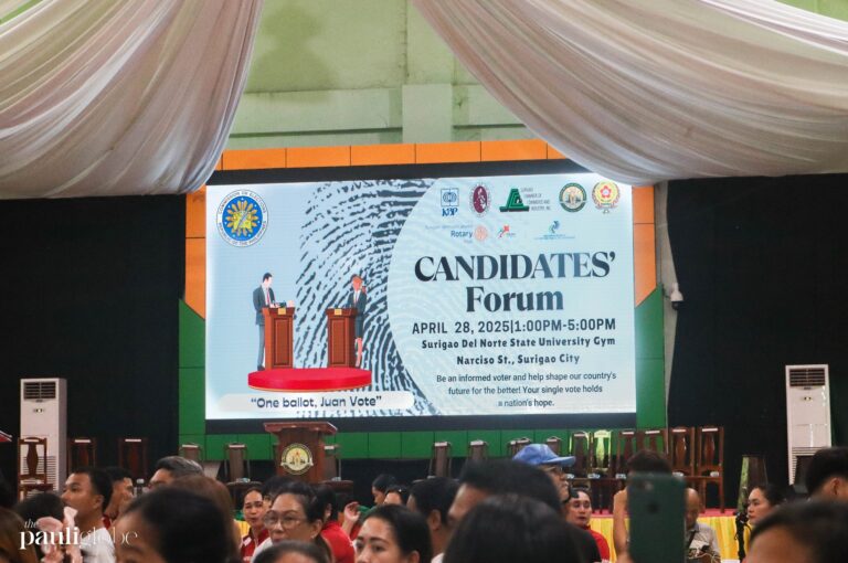St. Paul University Surigao actively participated in the Candidates Forum