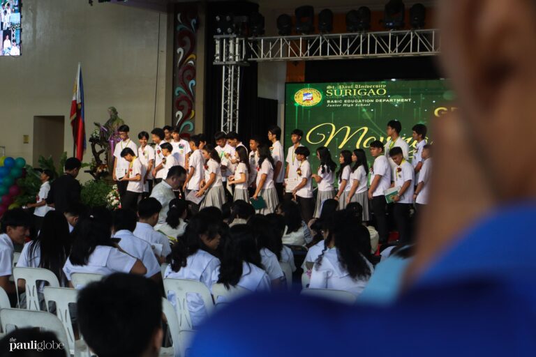 St. Paul University Surigao’s 108th Graduation Rites for Grade 6 pupils and the Moving-up Ceremony for Grade 10 students
